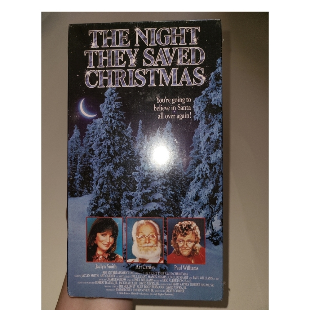The Night They Saved Christmas Movie VHS Directed by Jackie Cooper Brand New